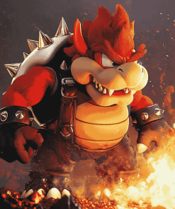 Iconic Bowser Mario Adventure Diamond Painting