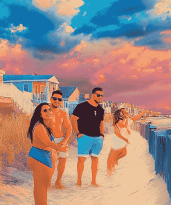 Iconic Jersey Shore Collection Diamond Painting