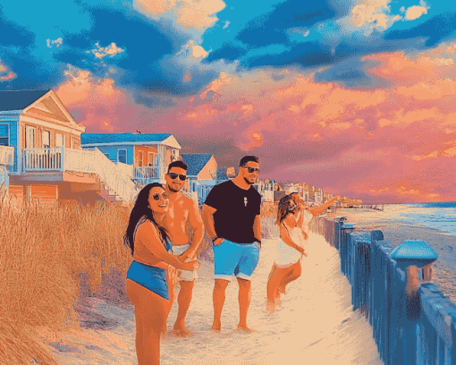 Iconic Jersey Shore Collection Diamond Painting