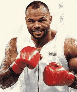 Iconic Roy Jones Jr Diamond Painting