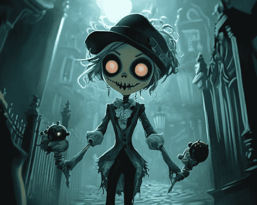 Identity V Horror Game Art Diamond Painting