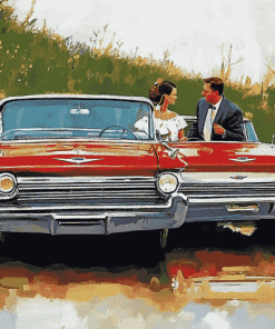 Impala Car Couple Diamond Painting