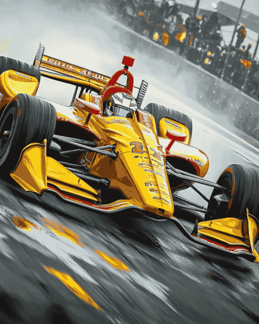 Indy Car Race Diamond Painting