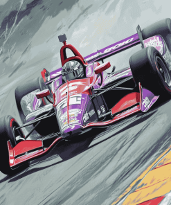 Indy Car Racing Enthusiast Diamond Painting