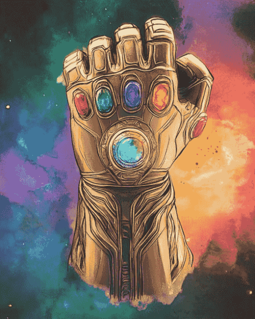 Infinity Gauntlet Superheroes Diamond Painting