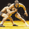 Iowa Hawkeyes Wrestling Diamond Painting