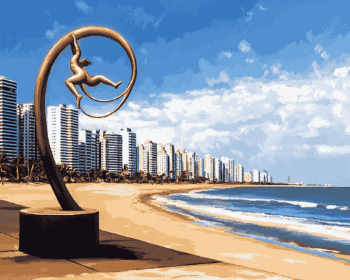 Iracema Seaside View Diamond Painting