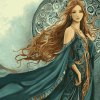 Irish Fantasy Goddess Diamond Painting