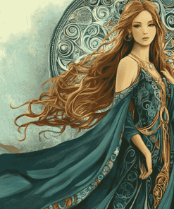 Irish Fantasy Goddess Diamond Painting