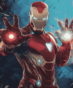 Iron Man Superhero Avengers Diamond Painting