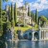 Isola Bella Palaces Diamond Painting