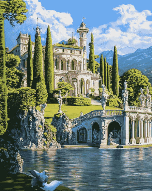 Isola Bella Palaces Diamond Painting