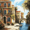 Italian Architecture Diamond Painting