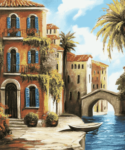 Italian Architecture Diamond Painting