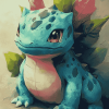 Ivysaur Anime Collection Diamond Painting