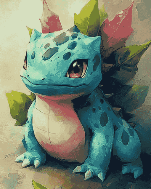 Ivysaur Anime Collection Diamond Painting