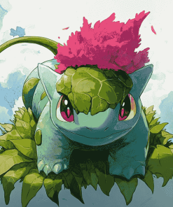 Ivysaur Pokemon Diamond Painting