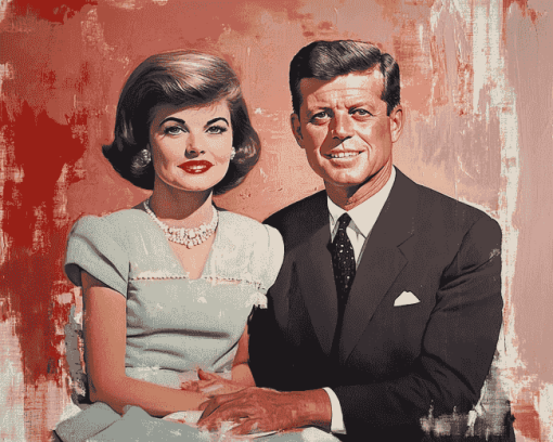 JFK Jacqueline Art Diamond Painting