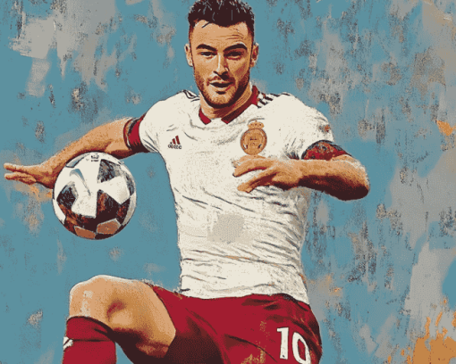 Jack Harrison Famous Footballer Diamond Painting