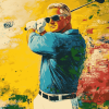 Jack Nicklaus Golf Icon Diamond Painting