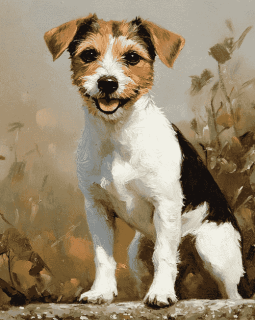 Jack Russell Terrier Diamond Painting