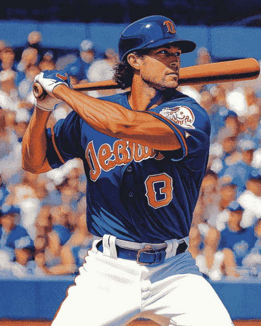 Jacob DeGrom Baseball Legend Diamond Painting