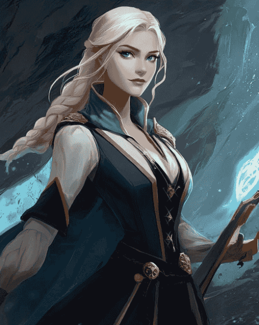 Jaina Proudmore Video Game Diamond Painting