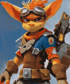 Jak and Daxter Adventure Diamond Painting