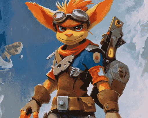 Jak and Daxter Adventure Diamond Painting