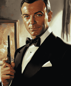 James Bond Character Diamond Painting