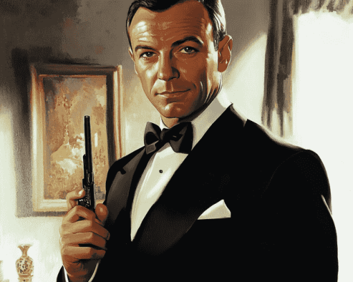 James Bond Character Diamond Painting