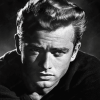 James Dean Black and White Diamond Painting