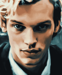 Jamie Campbell Bower Star Diamond Painting