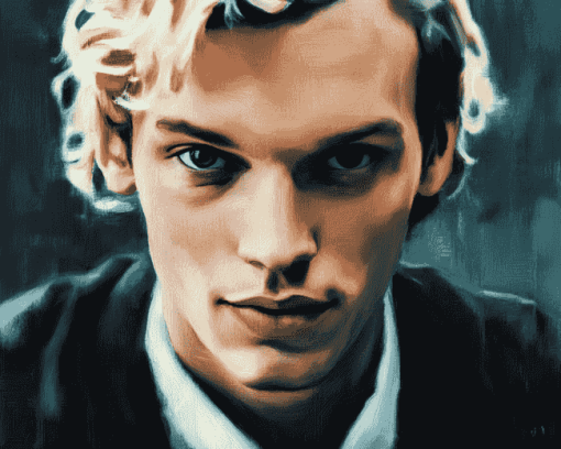 Jamie Campbell Bower Star Diamond Painting