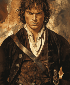 Jamie Fraser Outlander Series Diamond Painting