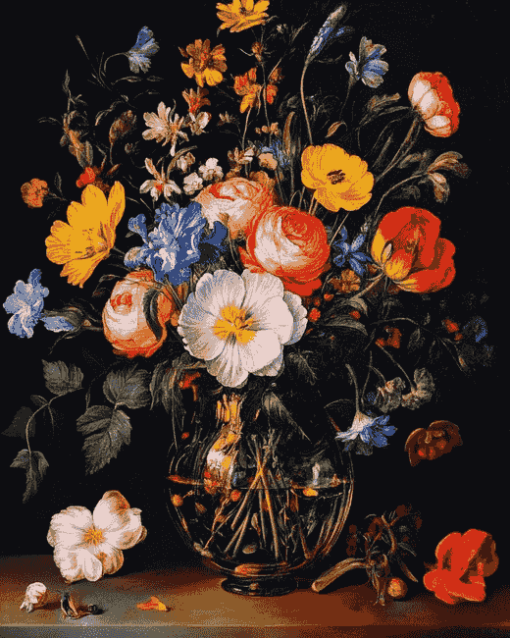 Jan Brueghel's Blooming Vase Diamond Painting