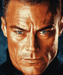 Jean Claude Van Damme Celebrity Diamond Painting