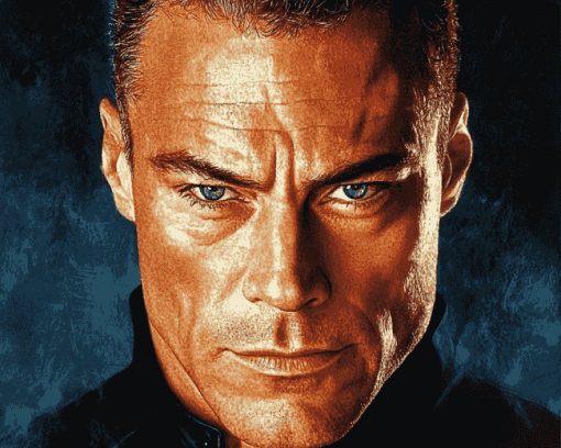 Jean Claude Van Damme Celebrity Diamond Painting