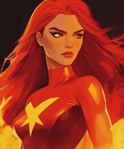 Jean Grey Animation Diamond Painting