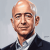 Jeff Bezos Business Icon Diamond Painting