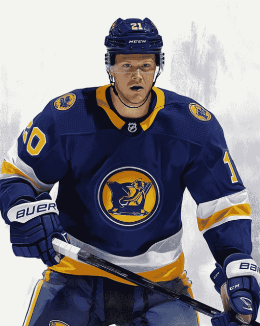 Jeff Skinner Ice Hockey Star Diamond Painting