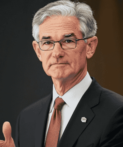 Jerome Powell Iconic Politicians Diamond Painting