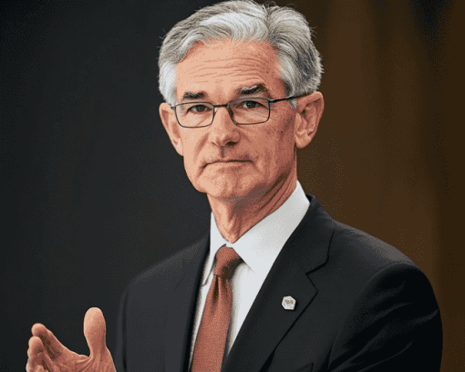 Jerome Powell Iconic Politicians Diamond Painting