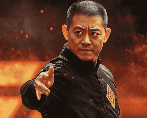 Jet Li Celebrity Diamond Painting