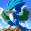 Jet The Hawk Sonic Diamond Painting