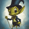 Jiminy Cricket Animation Diamond Painting