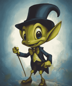 Jiminy Cricket Animation Diamond Painting