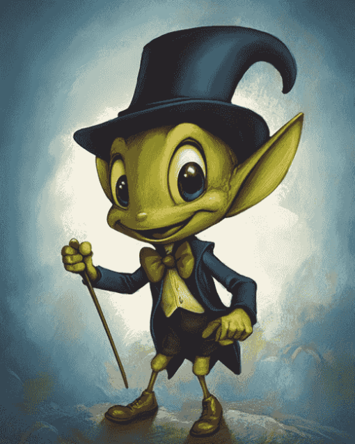 Jiminy Cricket Animation Diamond Painting