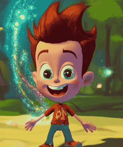 Jimmy Neutron Animation Diamond Painting