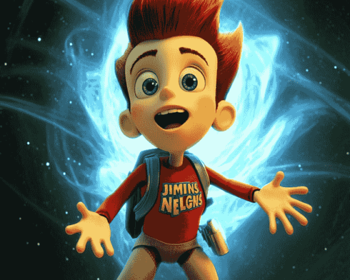 Jimmy Neutron Cartoon Diamond Painting